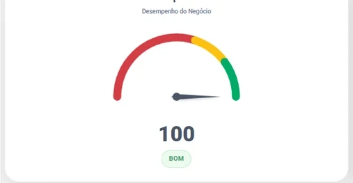 Captura real do diagnóstico de Fatte a Mano Pizzaria, com pontuação 100.